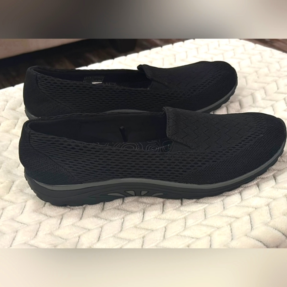 Black Slip-On Shoes